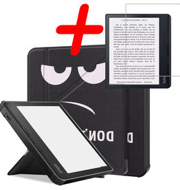 BASEY. BASEY. Kobo Sage Hoesje Met Screenprotector - Don't Touch Me