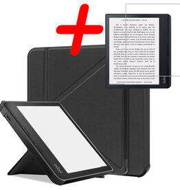 BASEY. BASEY. Kobo Sage Hoesje Met Screenprotector - Zwart