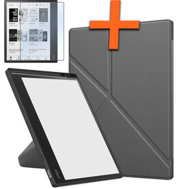 Nomfy Nomfy Kobo Elipsa 2E Hoesje Met Screenprotector - Grijs