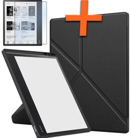 Nomfy Nomfy Kobo Elipsa 2E Hoesje Met Screenprotector - Zwart