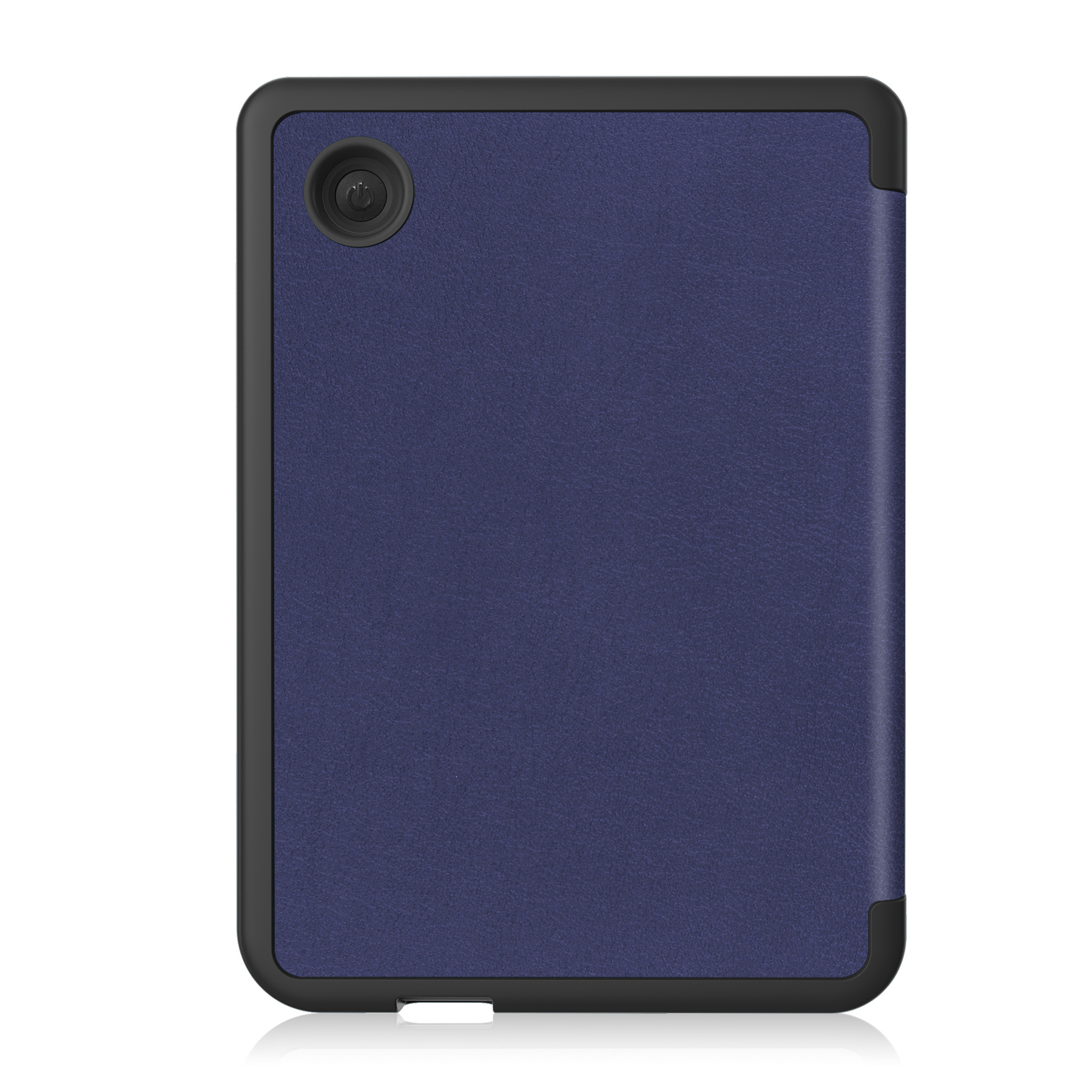 Nomfy Hoesje Geschikt voor Kobo Clara 2E Hoes Book Case - Hoes Geschikt voor Kobo Clara 2E Hoesje Book Cover Met Screenprotector - Donkerblauw