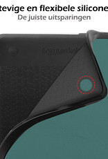 Nomfy Hoesje Geschikt voor Kobo Clara 2E Hoes Book Case - Hoes Geschikt voor Kobo Clara 2E Hoesje Book Cover Met Screenprotector - Donkergroen