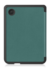 Nomfy Hoesje Geschikt voor Kobo Clara 2E Hoes Book Case - Hoes Geschikt voor Kobo Clara 2E Hoesje Book Cover Met Screenprotector - Donkergroen