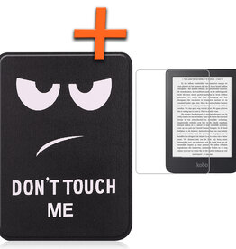 Nomfy Nomfy Kobo Clara 2E Hoesje Met Screenprotector - Don't Touch Me