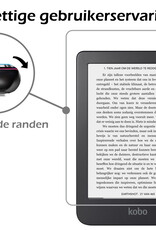 Nomfy Hoesje Geschikt voor Kobo Clara 2E Hoes Book Case - Hoes Geschikt voor Kobo Clara 2E Hoesje Book Cover Met Screenprotector - Rosé Goud