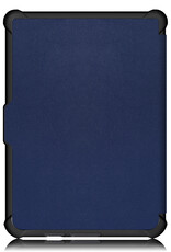 Nomfy Hoesje Geschikt voor Kobo Clara HD Hoes Book Case - Hoes Geschikt voor Kobo Clara HD Hoesje Book Cover Met Screenprotector - Donkerblauw