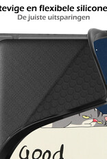 Nomfy Hoesje Geschikt voor Kobo Libra 2 Hoes Book Case - Hoes Geschikt voor Kobo Libra 2 Hoesje Book Cover Met Screenprotector - Kat