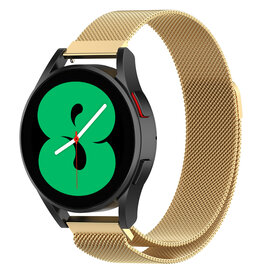 NoXx NoXx Samsung Galaxy Watch 6 Bandje Milanees - Goud