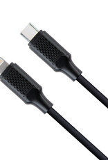 Nomfy USB-C Kabels Oplaadkabel USB-C Kabel Geschikt voor iPhone Lightning - USB C Kabel Geschikt Voor Lightning Datakabel - Zwart - 1,5 meter