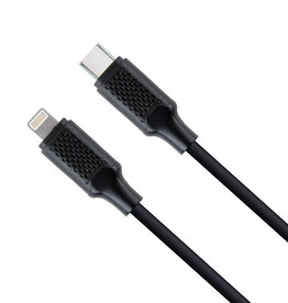 Nomfy Nomfy USB-C naar Lightning kabel - 1.5 meter - Zwart