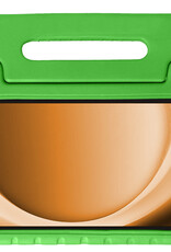 Nomfy Hoes Geschikt voor Samsung Galaxy Tab A9 Plus Hoes Bumper Kindvriendelijk Kids Case Kinderhoes - Hoesje Geschikt voor Samsung Tab A9 Plus Hoesje Shockproof Cover Hoes - Groen