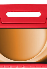 Nomfy Hoes Geschikt voor Samsung Galaxy Tab A9 Hoes Bumper Kindvriendelijk Kids Case Kinderhoes - Hoesje Geschikt voor Samsung Tab A9 Hoesje Shockproof Cover Hoes - Rood
