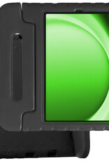 BASEY. Hoesje Geschikt voor Samsung Galaxy Tab A9 Hoesje Kinder Hoes Shockproof Kinderhoes - Kindvriendelijk Hoesje Geschikt voor Samsung Tab A9 Hoes Kids Case - Zwart