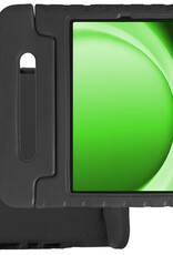 BASEY. Hoesje Geschikt voor Samsung Galaxy Tab A9 Plus Hoesje Kinder Hoes Shockproof Kinderhoes - Kindvriendelijk Hoesje Geschikt voor Samsung Tab A9 Plus Hoes Kids Case - Zwart