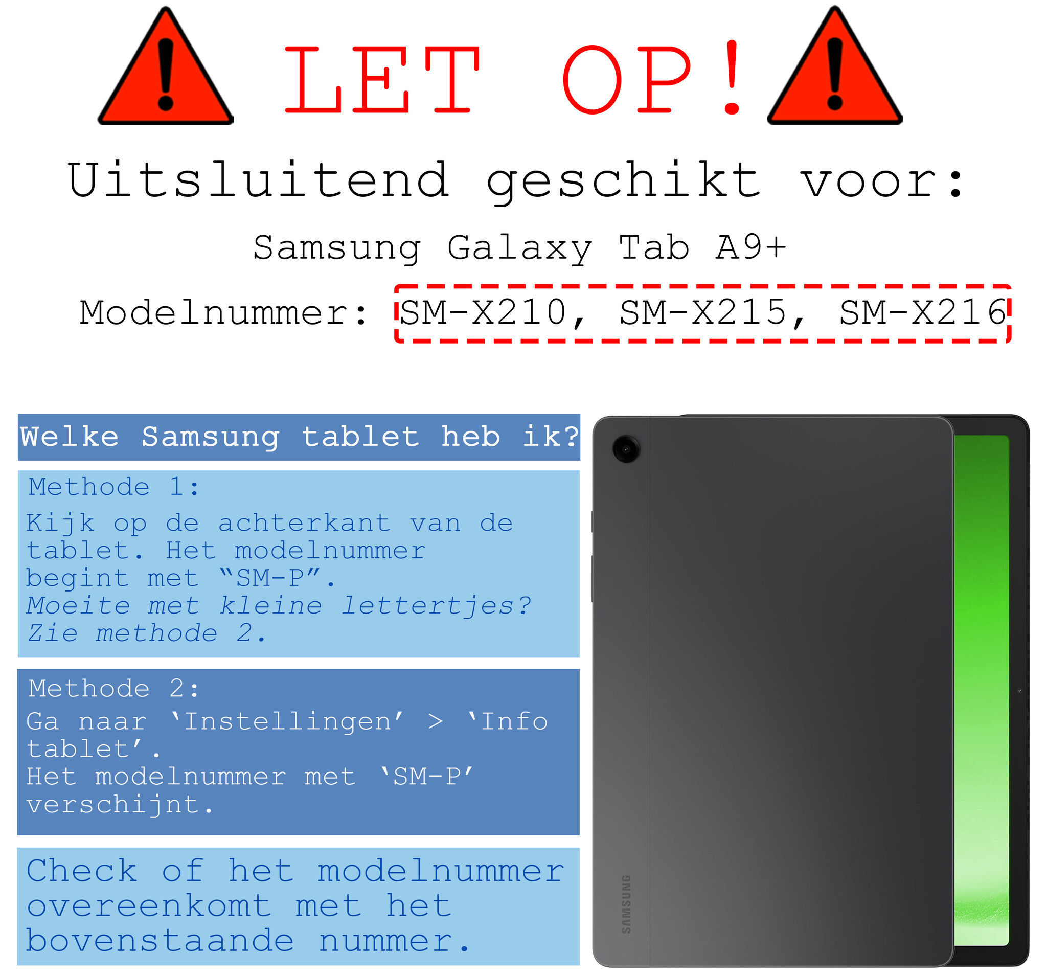 BASEY. Hoesje Geschikt voor Samsung Galaxy Tab A9 Plus Hoesje Kinder Hoes Shockproof Kinderhoes Met Screenprotector - Kindvriendelijk Hoesje Geschikt voor Samsung Tab A9 Plus Hoes Kids Case - Oranje