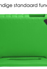 NoXx Hoesje Geschikt voor Samsung Galaxy Tab A9 Plus Hoesje Kinderhoes Shockproof Hoes Kids Case Met Screenprotector - Groen