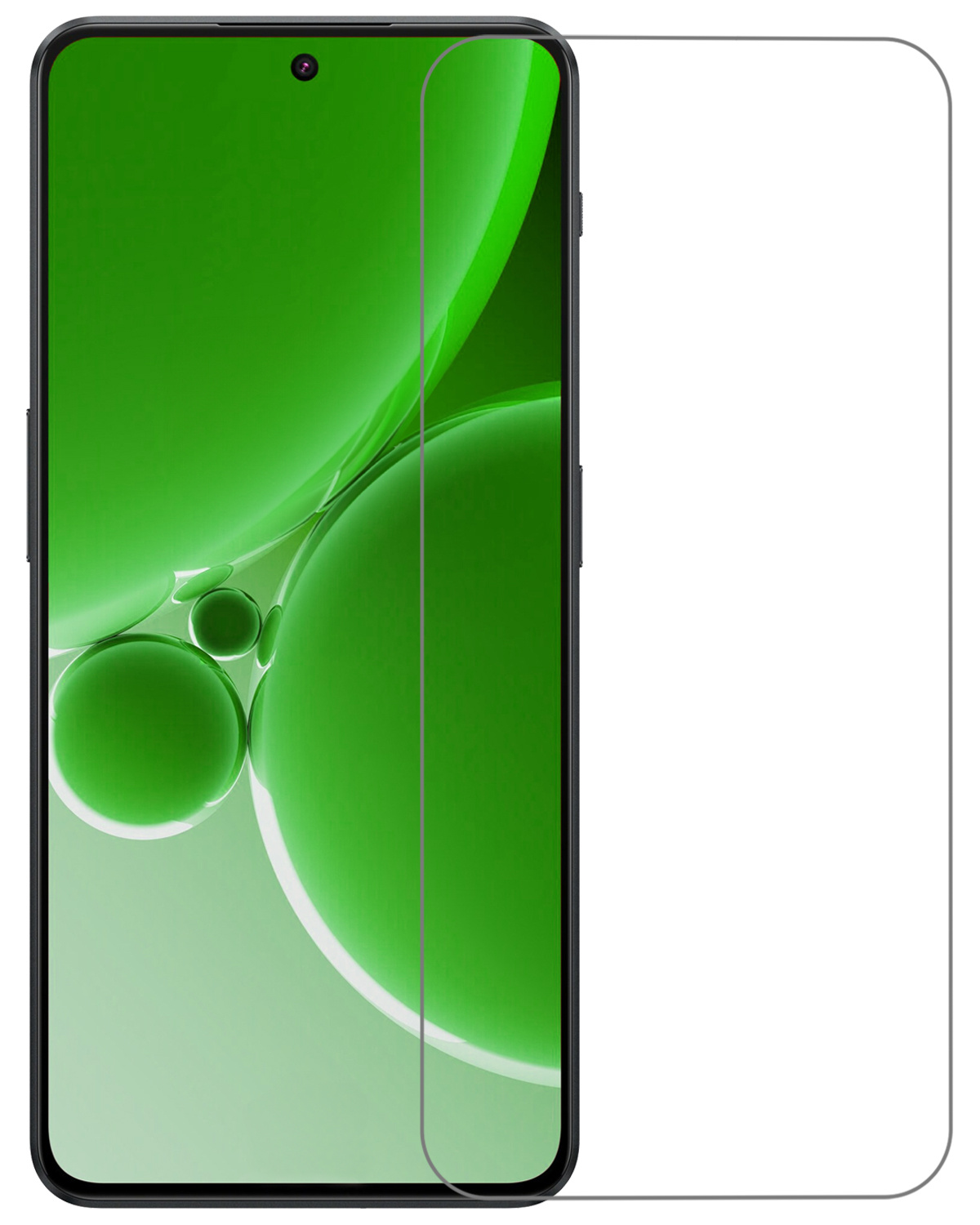 BASEY. Screenprotector Geschikt voor OnePlus Nord 3 Screenprotector Tempered Glass - Screenprotector Geschikt voor OnePlus Nord 3 Beschermglas Screen Protector Glas