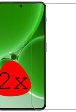 BASEY. Screenprotector Geschikt voor OnePlus Nord 3 Screenprotector Tempered Glass - Screenprotector Geschikt voor OnePlus Nord 3 Beschermglas Screen Protector Glas - 2 Stuks