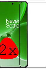 BASEY. Screenprotector Geschikt voor OnePlus Nord 3 Screenprotector Beschermglas Full Cover - Screenprotector Geschikt voor OnePlus Nord 3 Screen Protector Full Cover - 2 Stuks