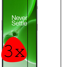 BASEY. BASEY. OnePlus Nord 3 Screenprotector Full Cover - 3 PACK