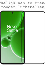 BASEY. Screenprotector Geschikt voor OnePlus Nord 3 Screenprotector Beschermglas Full Cover - Screenprotector Geschikt voor OnePlus Nord 3 Screen Protector Full Cover - 3 Stuks