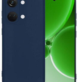 BASEY. BASEY. OnePlus Nord 3 Hoesje Siliconen - Donkerblauw