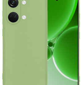 BASEY. BASEY. OnePlus Nord 3 Hoesje Siliconen - Groen