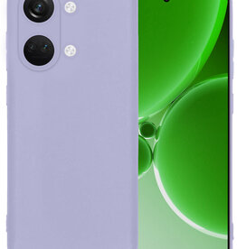 BASEY. BASEY. OnePlus Nord 3 Hoesje Siliconen - Lila