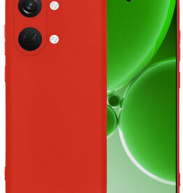 BASEY. BASEY. OnePlus Nord 3 Hoesje Siliconen - Rood