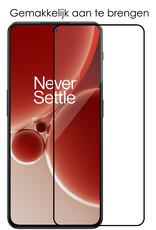 NoXx Screenprotector Geschikt voor OnePlus Nord 3 Screenprotector Tempered Glass Gehard Glas Full Cover - 2x