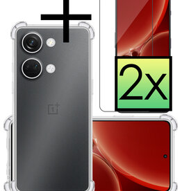 NoXx NoXx OnePlus Nord 3 Hoesje Shockproof Met 2x Screenprotector