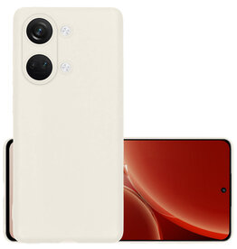 NoXx NoXx OnePlus Nord 3 Hoesje Siliconen - Wit