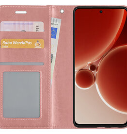 NoXx NoXx OnePlus Nord 3 Hoesje Bookcase - Rose Goud