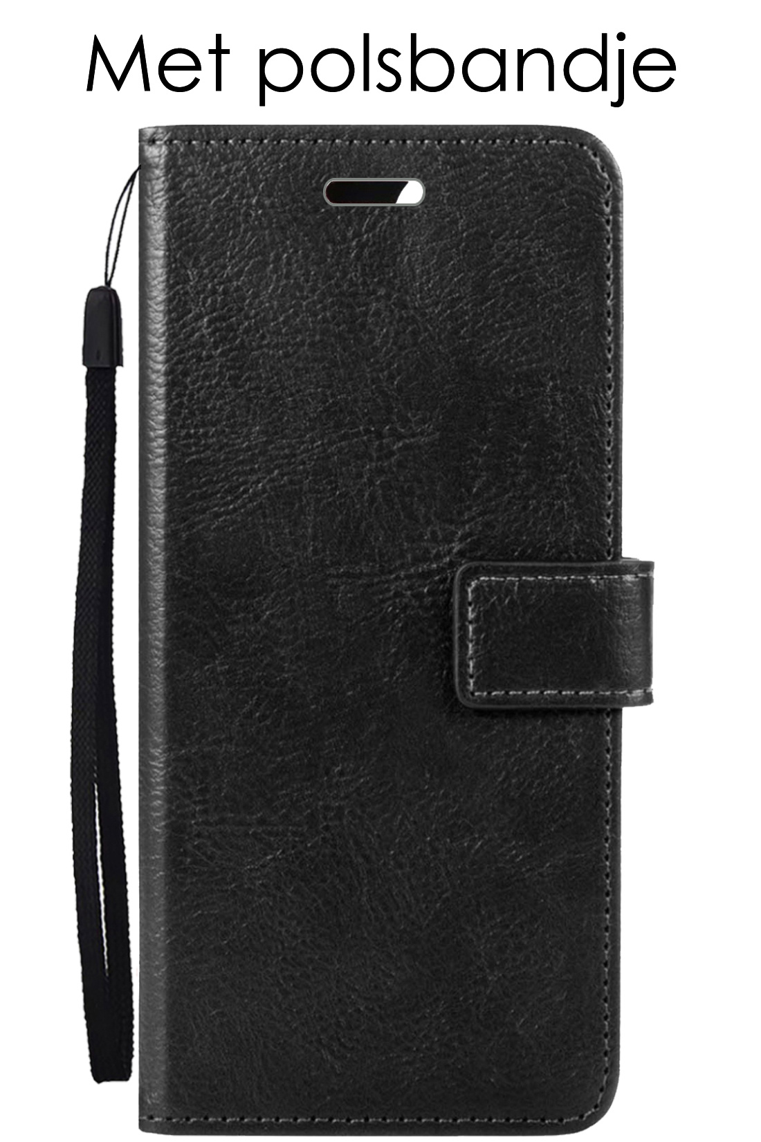 NoXx Hoes Geschikt voor OnePlus Nord 3 Hoesje Book Case Hoes Flip Cover Wallet Bookcase - Zwart