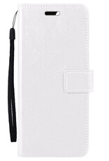 Nomfy Hoesje Geschikt voor OnePlus Nord 3 Hoes Bookcase Flipcase Book Cover - Hoes Geschikt voor OnePlus Nord 3 Hoesje Book Case - Wit