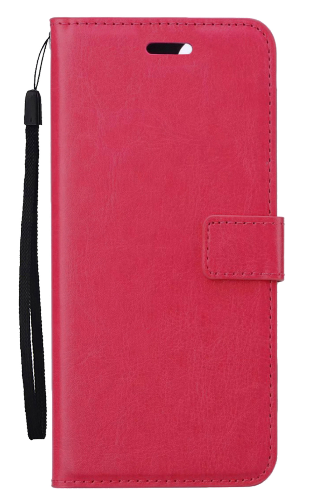 Nomfy Hoesje Geschikt voor OnePlus Nord 3 Hoes Bookcase Flipcase Book Cover - Hoes Geschikt voor OnePlus Nord 3 Hoesje Book Case - Donkerroze