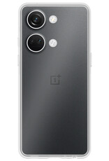Nomfy Hoesje Geschikt voor OnePlus Nord 3 Hoesje Siliconen Cover Case - Hoes Geschikt voor OnePlus Nord 3 Hoes Back Case - Transparant