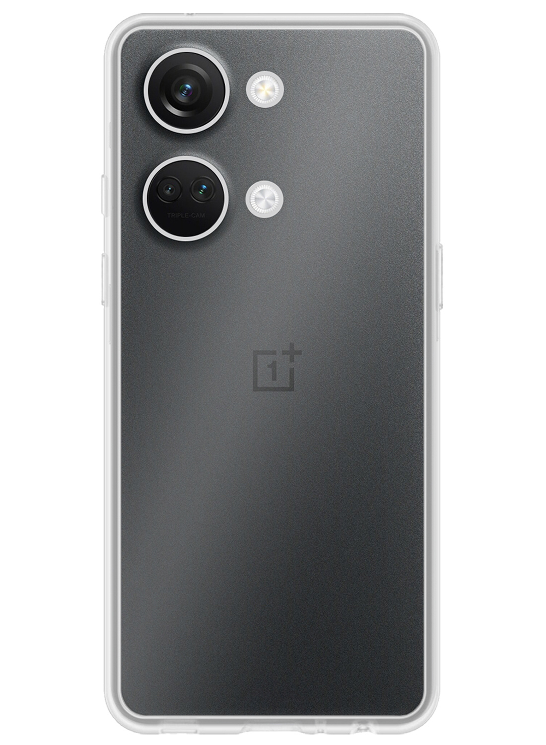 Nomfy Hoesje Geschikt voor OnePlus Nord 3 Hoesje Siliconen Cover Case - Hoes Geschikt voor OnePlus Nord 3 Hoes Back Case - Transparant