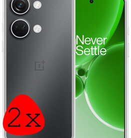BASEY. BASEY. OnePlus Nord 3 Hoesje Siliconen - Transparant - 2 PACK