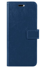 BASEY. Hoes Geschikt voor OnePlus Nord 3 Hoesje Bookcase Hoes Flip Case Book Cover Met 2x Screenprotector - Hoesje Geschikt voor OnePlus Nord 3 Hoes Book Case Hoesje - Donkerblauw