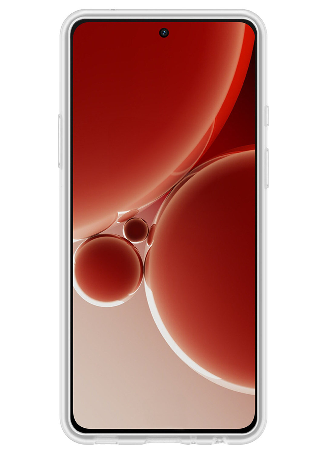 NoXx Hoes Geschikt voor OnePlus Nord 3 Hoesje Cover Siliconen Back Case Hoes Met Screenprotector - Transparant