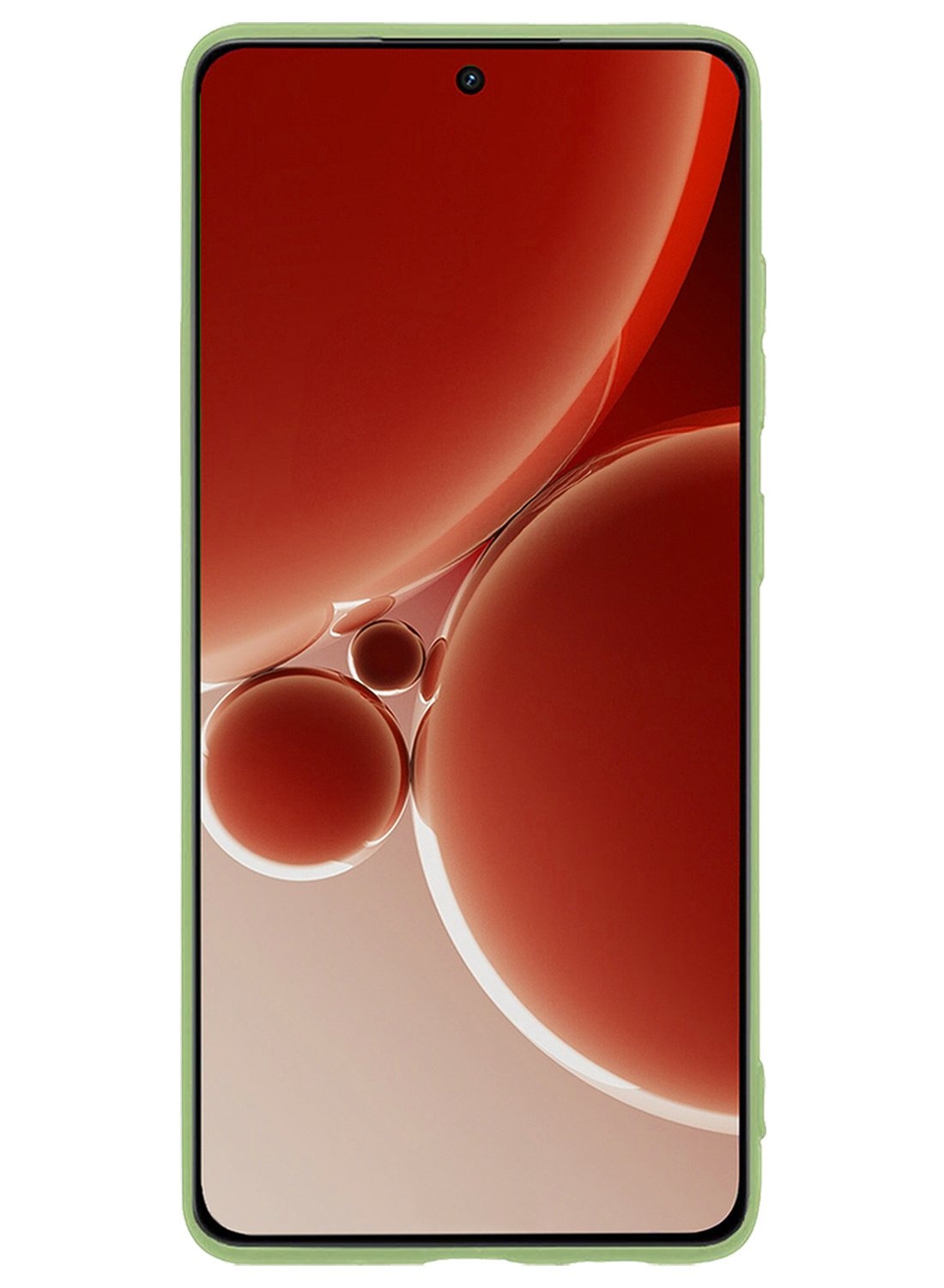 NoXx Hoes Geschikt voor OnePlus Nord 3 Hoesje Cover Siliconen Back Case Hoes Met 2x Screenprotector - Groen