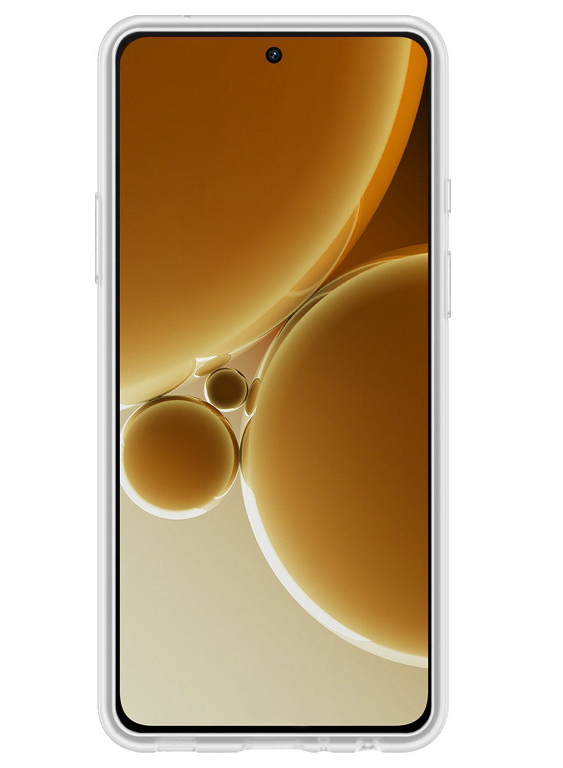 Nomfy Hoesje Geschikt voor OnePlus Nord 3 Hoesje Siliconen Cover Case Met Screenprotector - Hoes Geschikt voor OnePlus Nord 3 Hoes Back Case - Transparant