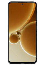 Nomfy Hoesje Geschikt voor OnePlus Nord 3 Hoesje Siliconen Cover Case Met Screenprotector - Hoes Geschikt voor OnePlus Nord 3 Hoes Back Case - Zwart