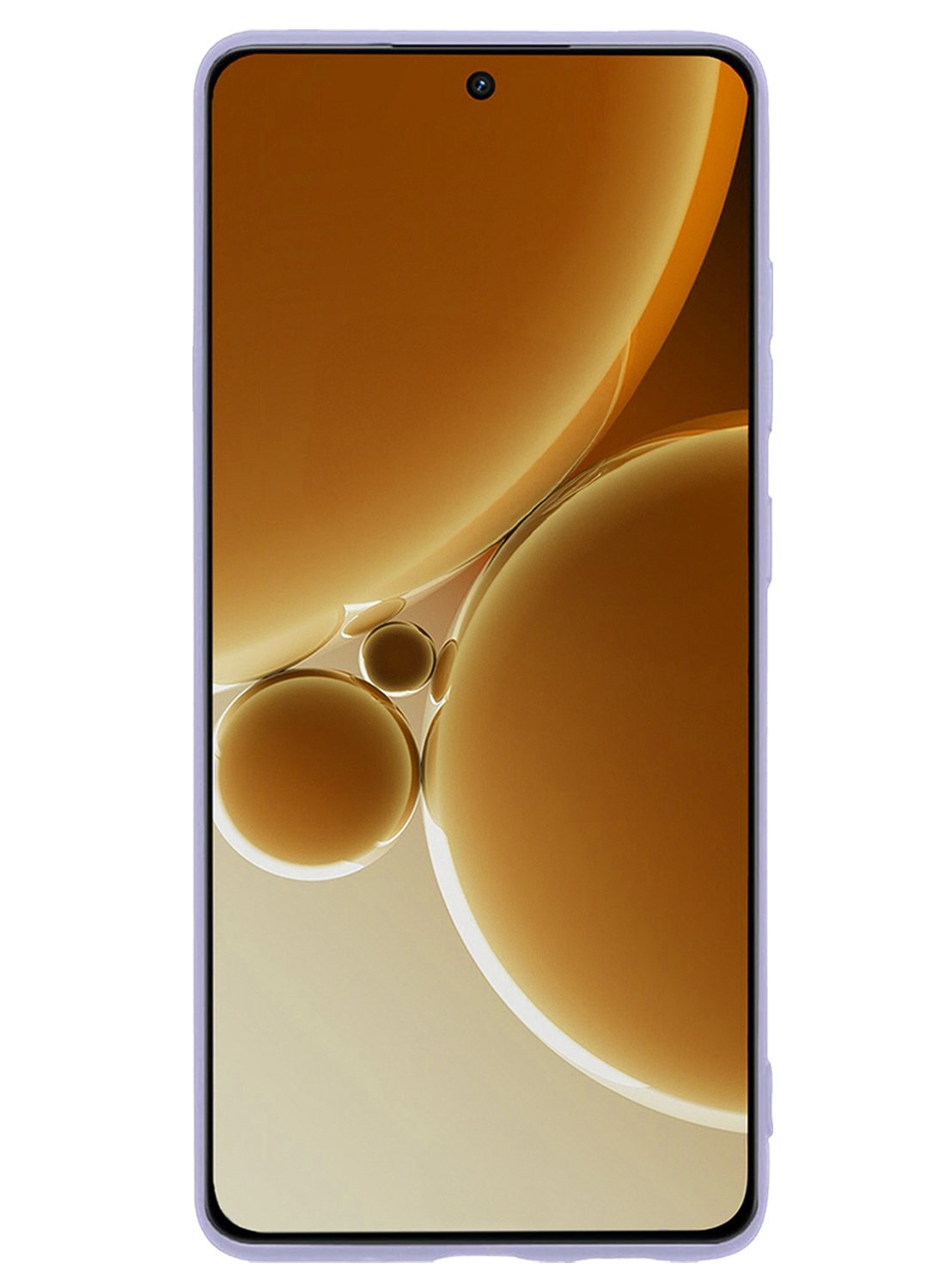 Nomfy Hoesje Geschikt voor OnePlus Nord 3 Hoesje Siliconen Cover Case Met 2x Screenprotector - Hoes Geschikt voor OnePlus Nord 3 Hoes Back Case - Lila