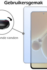 Nomfy Hoesje Geschikt voor OnePlus Nord 3 Hoesje Siliconen Cover Case Met 2x Screenprotector - Hoes Geschikt voor OnePlus Nord 3 Hoes Back Case - Wit