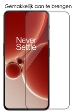 NoXx Hoes Geschikt voor OnePlus Nord 3 Hoesje Cover Siliconen Back Case Hoes Met Screenprotector - Lila