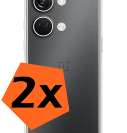 Nomfy Nomfy OnePlus Nord 3 Hoesje Siliconen - Transparant - 2 PACK
