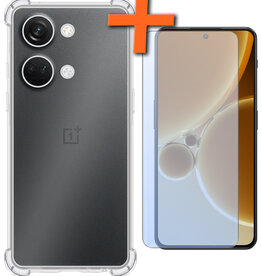 Nomfy Nomfy OnePlus Nord 3 Hoesje Shockproof Met Screenprotector