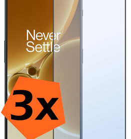 Nomfy Nomfy OnePlus Nord 3 Screenprotector Full Cover - 3 PACK
